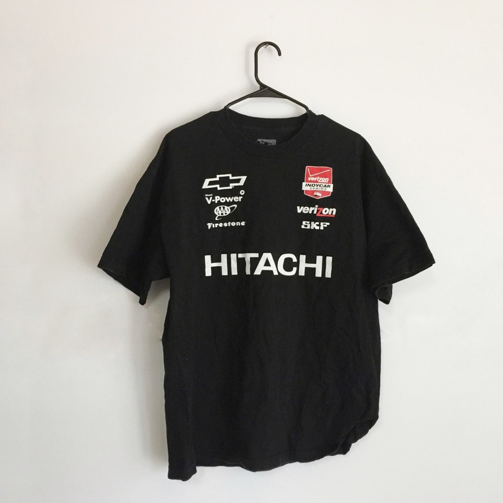 IndyCar Racing Black T shirt Team Penske XL